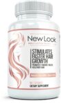 NEW LOOK Clinical Strength Hair Skin & Nails Vitamin Beauty Skin Care Supplement