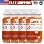 500mg Coenzyme Q10 Gummies Cardiovascular Heart Health Increase Energy & Stamina