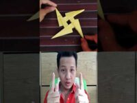 Ninja star #origami #funny #trending #shorts