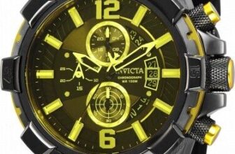 Invicta Men’s Aviator 52.5mm Quartz Chronograph Watch IN-33061