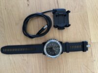 Garmin Descent Mk1 Dive Watch – Silver Sapphire/Black Band #23535