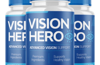 (3 Pack) Vision Hero, VisionHero Eye Supplement for Vision Health (180 Capsules)