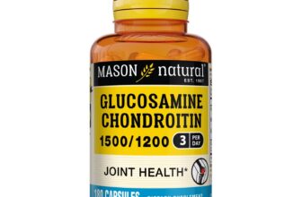 Mason Natural Double Strength Glucosamine Chondroitin 1500/1200, Joint, 180 Caps