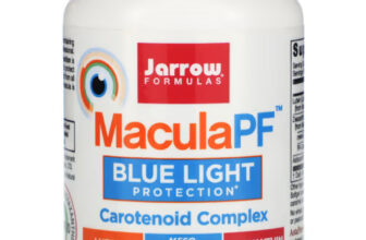 Jarrow Formulas Macula PF Blue Light Protection for Eyes 30 Softgels best 03/26