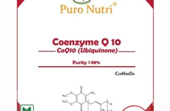 Coenzyme Q10 Powder CoQ10 Dietary Supplement Supports Energy Cardiovascular