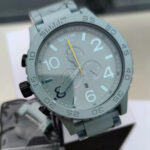 NEW Nixon Watch 51-30 Chrono Light Green White A083-272 Men’s Genuine A083272