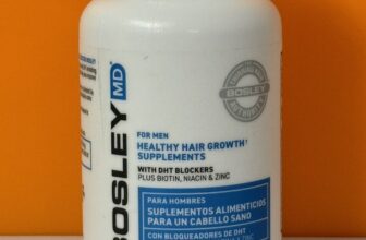 Bosley MD Healthy Hair Growth Supplements For Men – 60 Count Hair Supplement