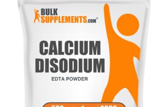 BulkSupplements Calcium Disodium EDTA Powder