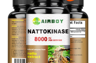 Nattokinase 8,000 FU-Heart & Cardiovascular Health, Immune & Circulatory Support