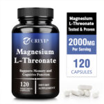 Magnesium L-Threonate 2000mg -Brain Health, Supports Memory & Cognitive Function