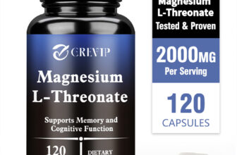 Magnesium L-Threonate 2000mg -Brain Health, Supports Memory & Cognitive Function