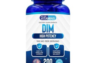 We Like Vitamins DIM 100mg 200 Capsules – 200 Day Supply -…