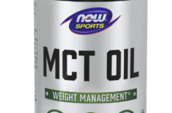 Now Foods MCT Oil Liquid-Plastic Bottle, 32 FL.Oz