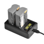 Pickle Power 1900mAh EN-EL3E EN EL3 Battery+LED USB Dual Charger for Nikon D50,D70,D70s,D80,D90,D100,D200,D300,D300S,D700