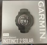 Garmin Instinct 2 Solar Tactical Edition GPS Watch – Black