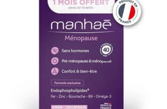 Nutrisante Manhae Feminite Menopause 120 Capsules 4 Months [ EXP: 10/2026 ]