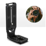 Universal Camera L Bracket Quick Release L-shaped Plate 1/4 Inch Screw Vertical Video Compatible For Nikon Canon Sony Fuji