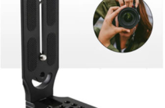 Universal Camera L Bracket Quick Release L-shaped Plate 1/4 Inch Screw Vertical Video Compatible For Nikon Canon Sony Fuji