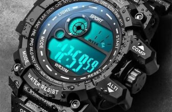 Men’s LED G-Shock Style Military Tactical Waterproof Sports Watch