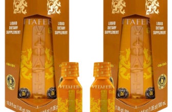 SET 2 Vitafer L 500 ML + 2 Vitafer L Gold 20ML Vitachito Strength Booster Sup