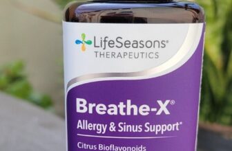 LifeSeasons,  Breathe-X, Allergy & Sinus Support 90 Caps Exp 7/2026, FREE Ship!