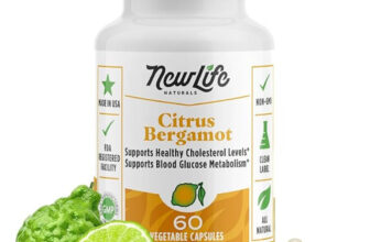 Newlife Naturals Citrus Bergamot Supplements 500 MG – Supplement for Wellness an