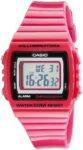 Casio W-215H-4A NEW Unisex Watch Pink Classic Digital Stop Chronograph