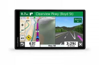 Garmin DriveSmart 55LMT 5.5″ Screen Auto GPS With Lifetime NA Maps 010-02037-02