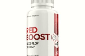 Red Boost-Red Boost Blood Flow Support Pills-Red Boost for Men – 60 Capsules