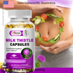 120 Pills Milk Thistle Liver Complex Supplement Supports Healthy Liver Function