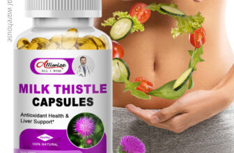 120 Pills Milk Thistle Liver Complex Supplement Supports Healthy Liver Function