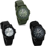 INFANTRY MILITARY Mens Outdoor Sport Army Quartz Analog Wrist Watch Nylon Band