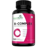 B Complex Simply Herbal Vitamin120 Capsules Vitamin B12, B1, B2, B3, B5, B6, B7