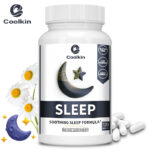 Sleep – Valerian, Chamomile, Passionflower, Lemon Balm – Sleep Aid,Stress Relief