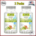 180 Caps Blood Sugar Support Supplement 800mg Berberine Cinnamon Complex