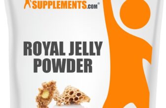 BulkSupplements Royal Jelly Powder 50g – 1000 mg Per Serving