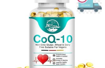 Ultra CoQ10 Capsules 200mg – 3x Better Absorption, Promote Heart Health 120 Caps