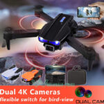 RC Drone con 4K HD GPS Cámara dual WiFi Cuadricóptero Drones Quadcopter