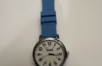 Speidel scrub watch with Light Blue Band