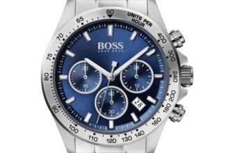 HUGO BOSS HB1513755 MEN’S HERO SPORT LUX BLUE SILVER WATCH – NEW WITH WARRANTY