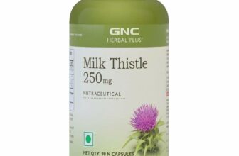 GNC Herbal Plus Milk Thistle 250 mg – 90 Capsules- LONG EXPIRY- FREE SHIPPING