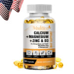 Calcium Magnesium Zinc with Vitamin D3 Strong For Bone Health Muscle Improvement