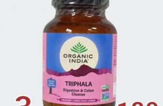 Triphala Organic India 3 BOX 180 caps Digestion Colon Immunity Support.