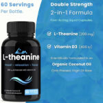 60 vegetarian capsules containing vitamin D3 and organic coconut oil