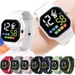 Kids Digital Electronic Watch Children Boys Girls LED Watches Sports Waterproof