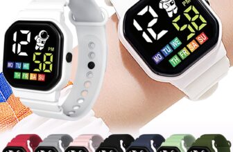 Kids Digital Electronic Watch Children Boys Girls LED Watches Sports Waterproof