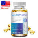 Glutathione Capsule Strong Antioxidant Anti-Aging Skin Whitening Liver Health US