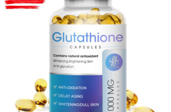 Glutathione Capsule Strong Antioxidant Anti-Aging Skin Whitening Liver Health US