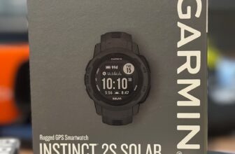 NEW/SEALED Garmin Instinct 2S Solar GPS Watch – Graphite – 0100256410