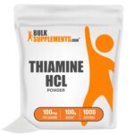 BulkSupplements Thiamine HCI (Vitamin B1) Powder